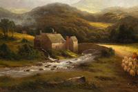 Landscape with Cottage and Shepherd, 1882