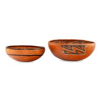Ancestor Pueblo, Pinedale and Four Mile Polychrome Pottery Bowls