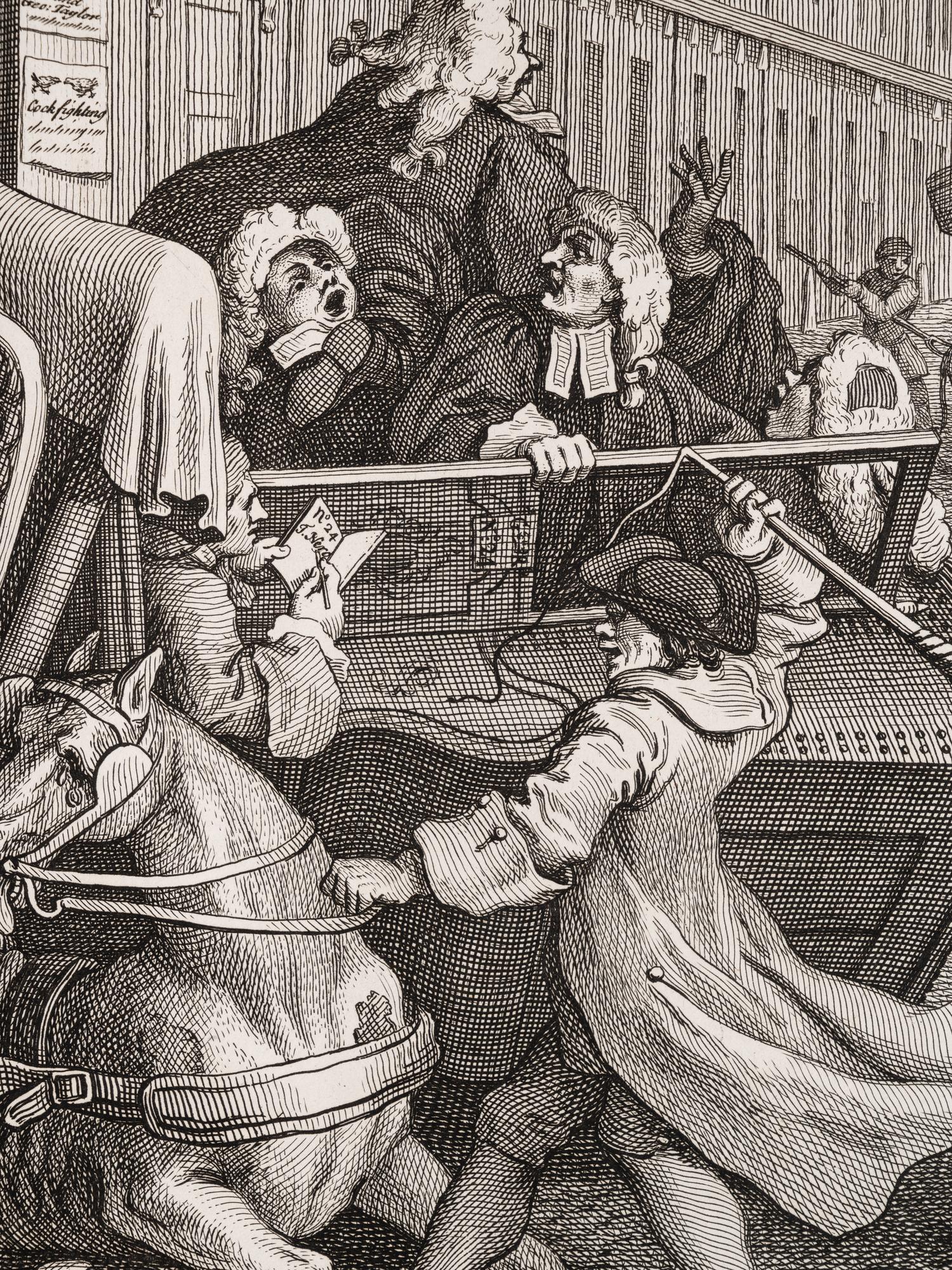 The Four Stages of Cruelty (the complete set of four prints)