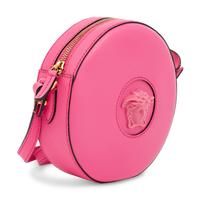 Versace, La Medusa Crossbody in Pink Leather
