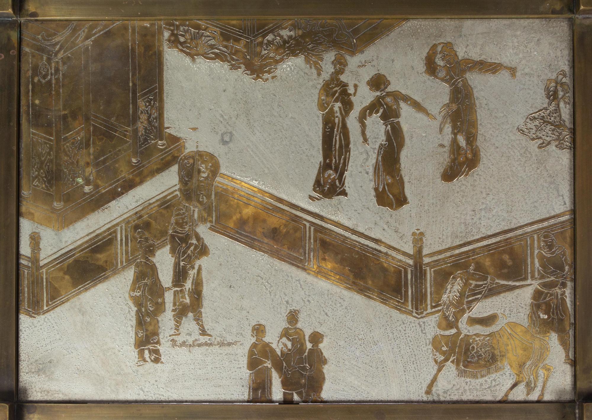 Pair of Diptych Side Tables