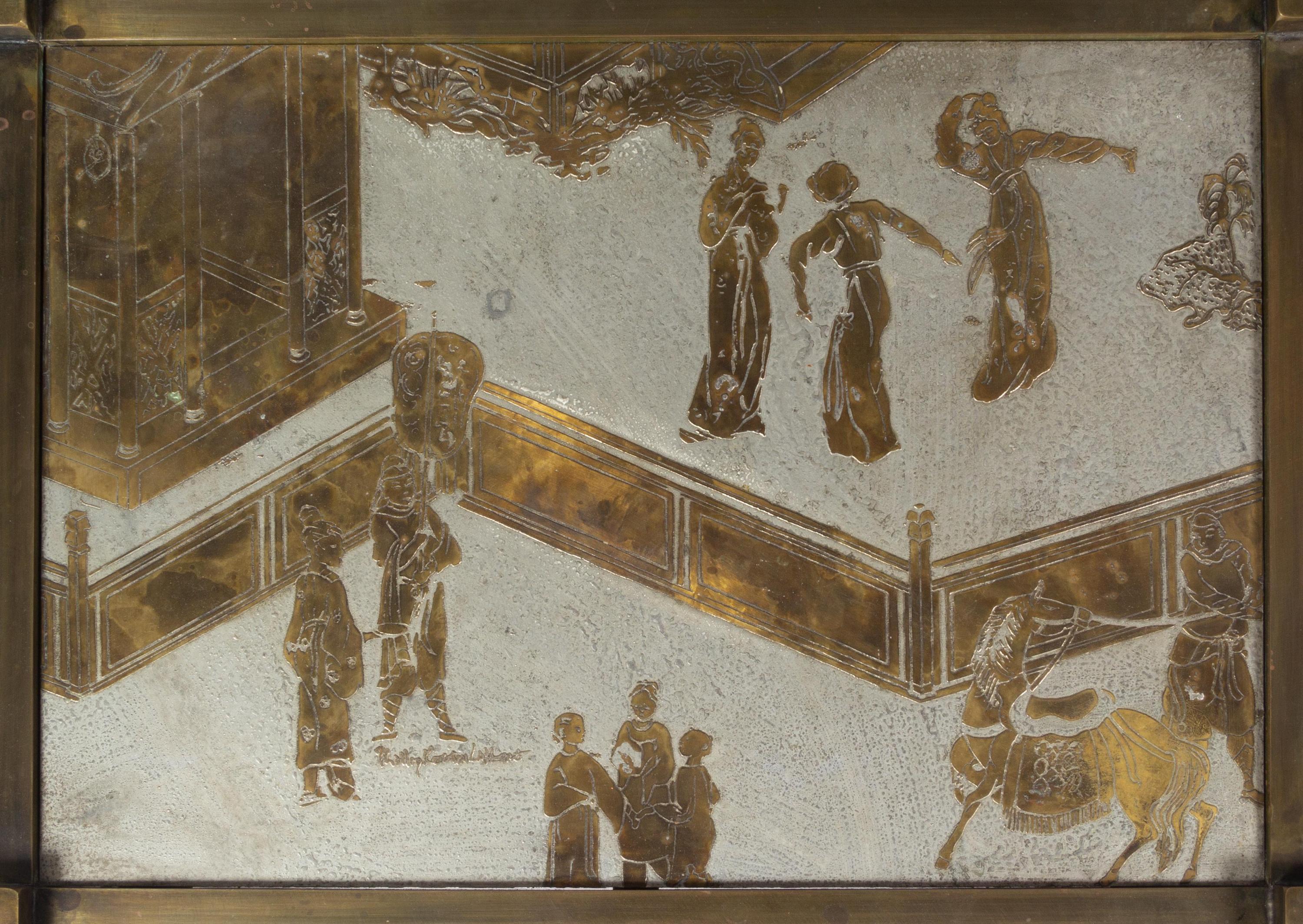 Pair of Diptych Side Tables
