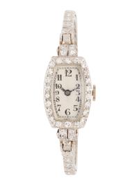 MOVADO, DIAMOND WRISTWATCH