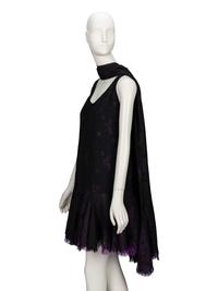 Carven Haute Couture, Layered Cocktail Dress & Matching Wrap