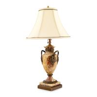 A French Marble and Gilt Bronze Mounted Urn Mounted as a Lamp