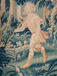 A Belgian Wool Verdure Tapestry