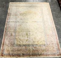 A Persian Silk Prayer Rug 5 feet 4 inches x 3 feet 8 inches. — 19TH/20TH CENTURY