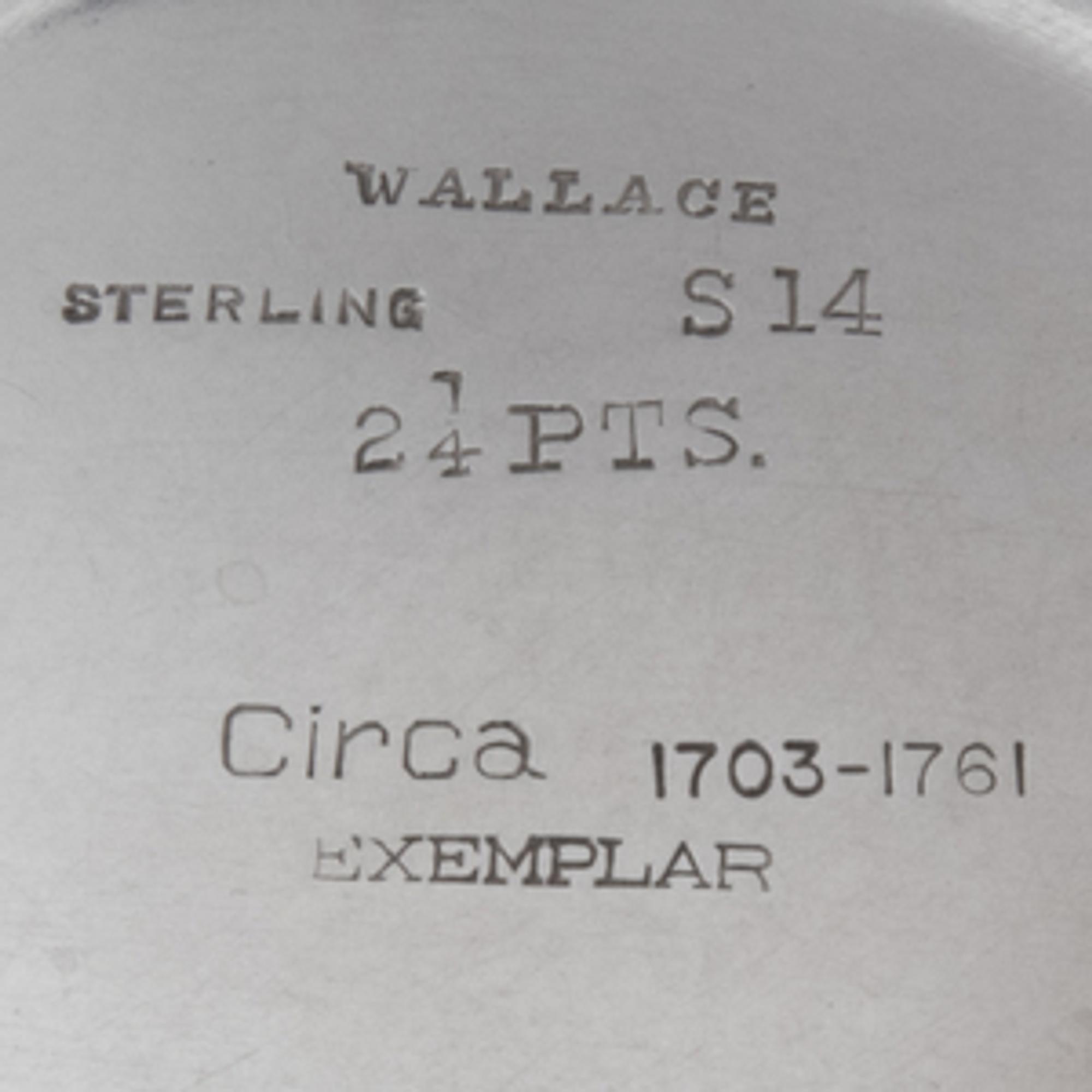 A Silver Three-Piece Tea Service
