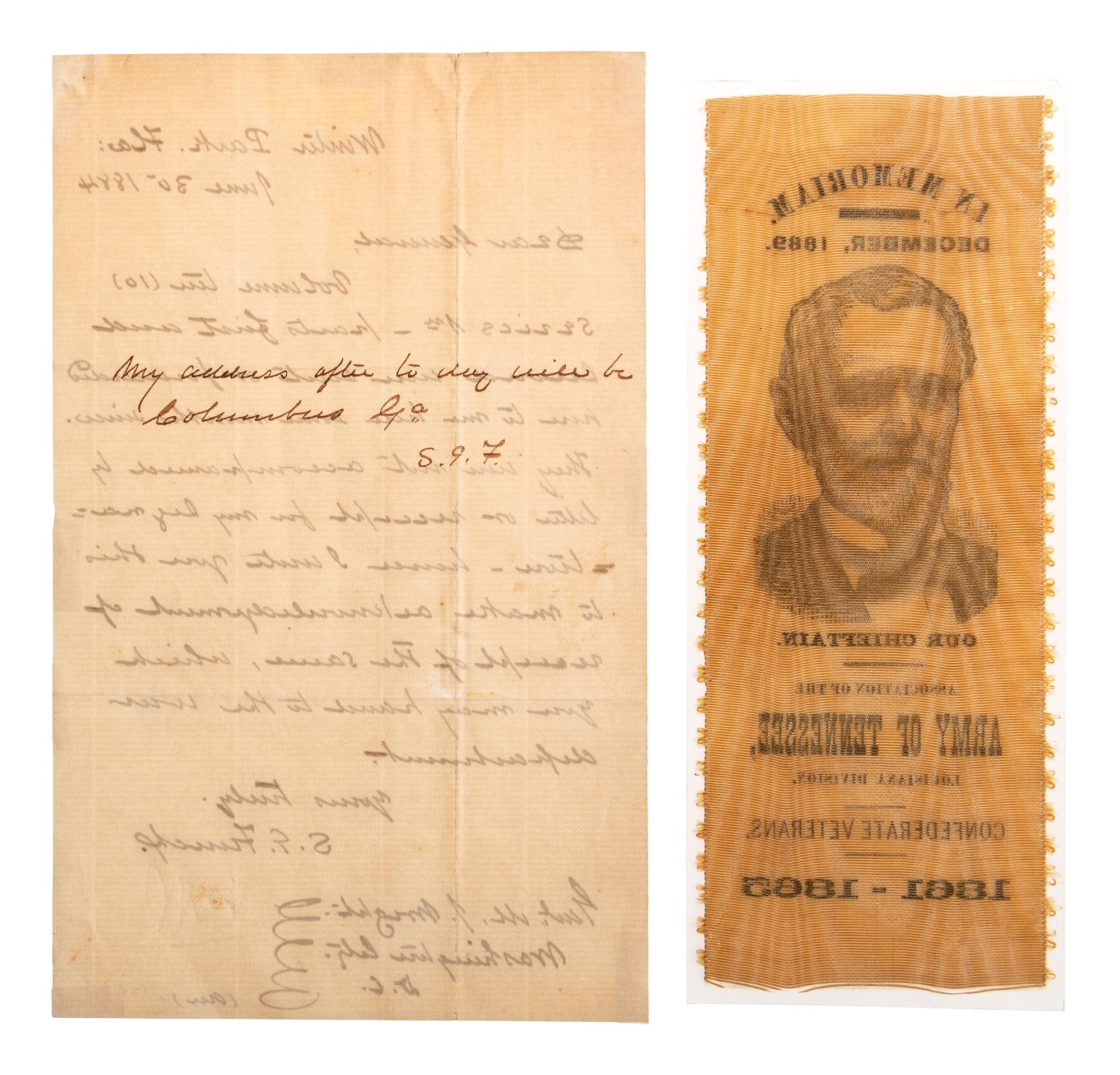 [CIVIL WAR]. A group of 2 items regarding post-war analysis and events.