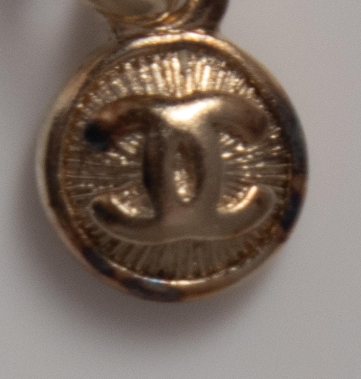 Chanel Lion's Head Faux-Pearl Necklace
