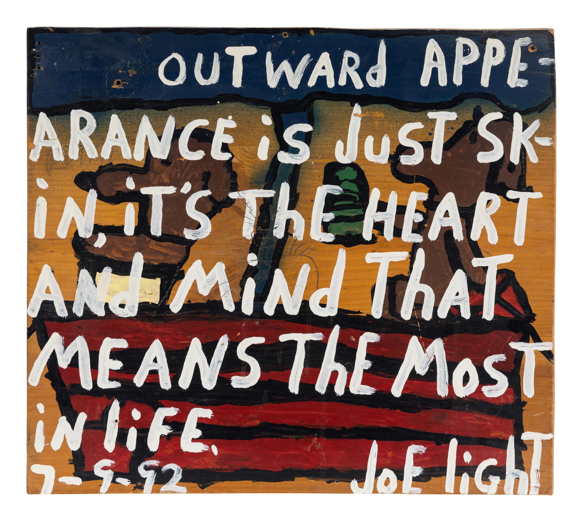 Outward Appearence is Just Skin