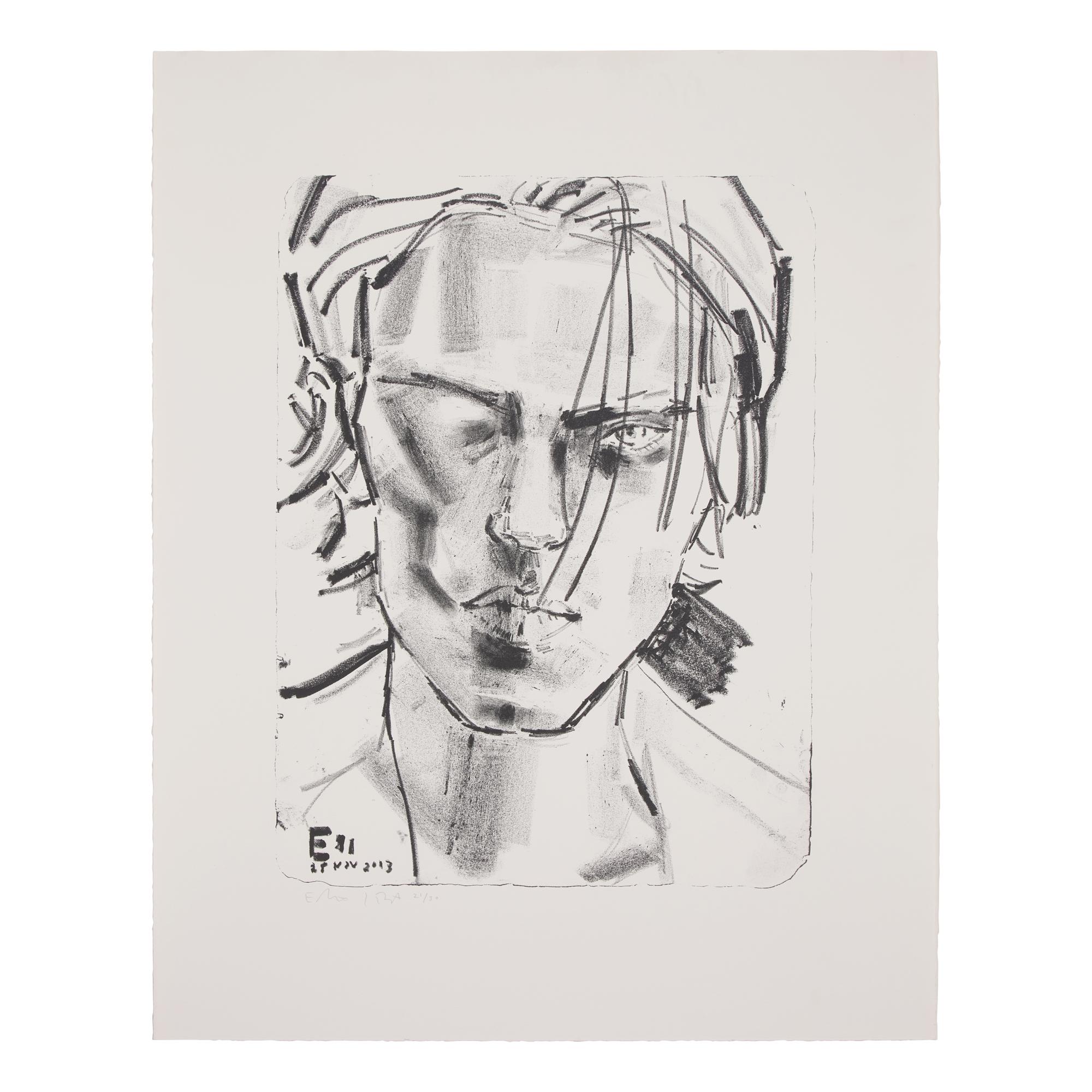 Elizabeth Peyton (American, b. 1965) — Elias, November 2013 , 2014