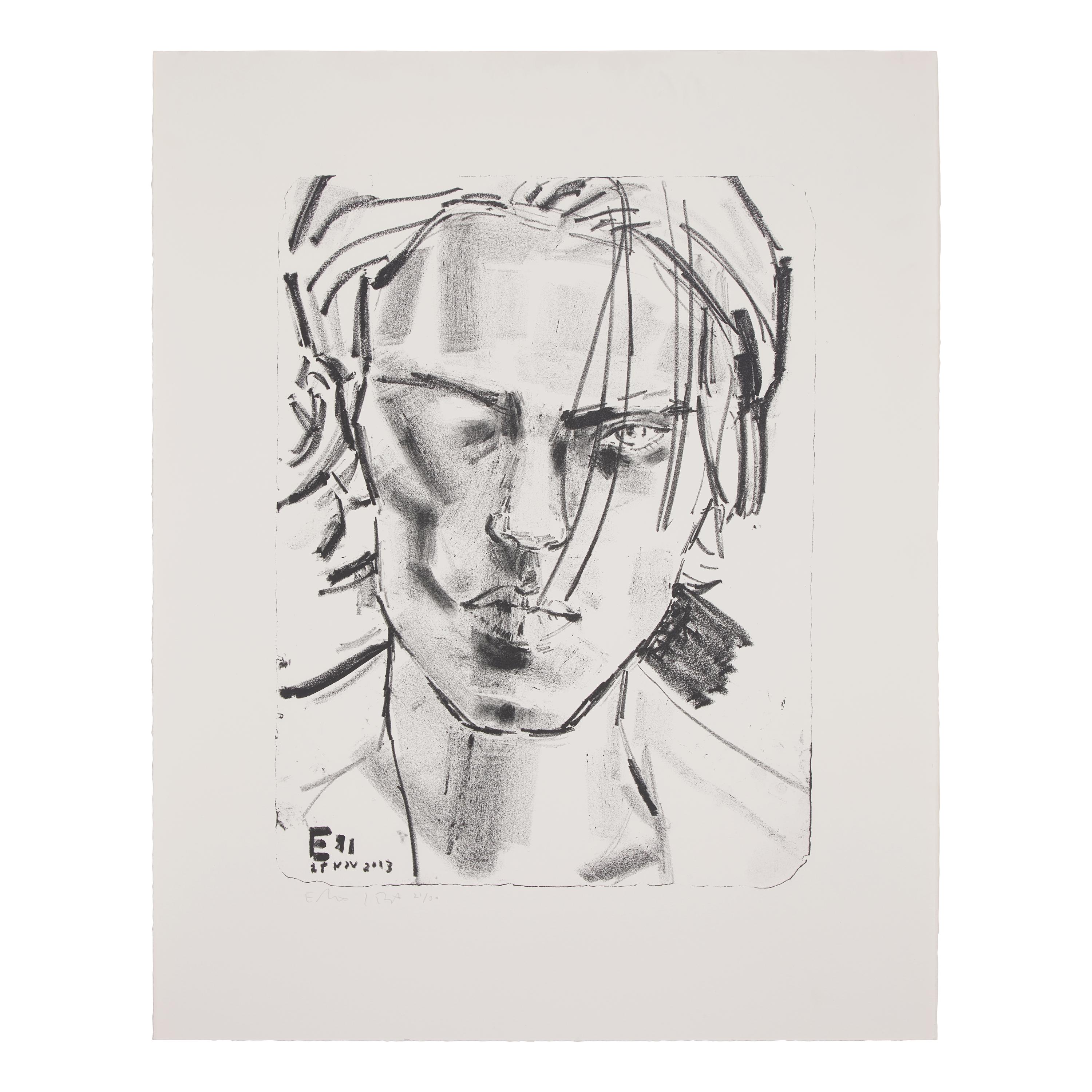 Elizabeth Peyton (American, b. 1965) — Elias, November 2013 , 2014
