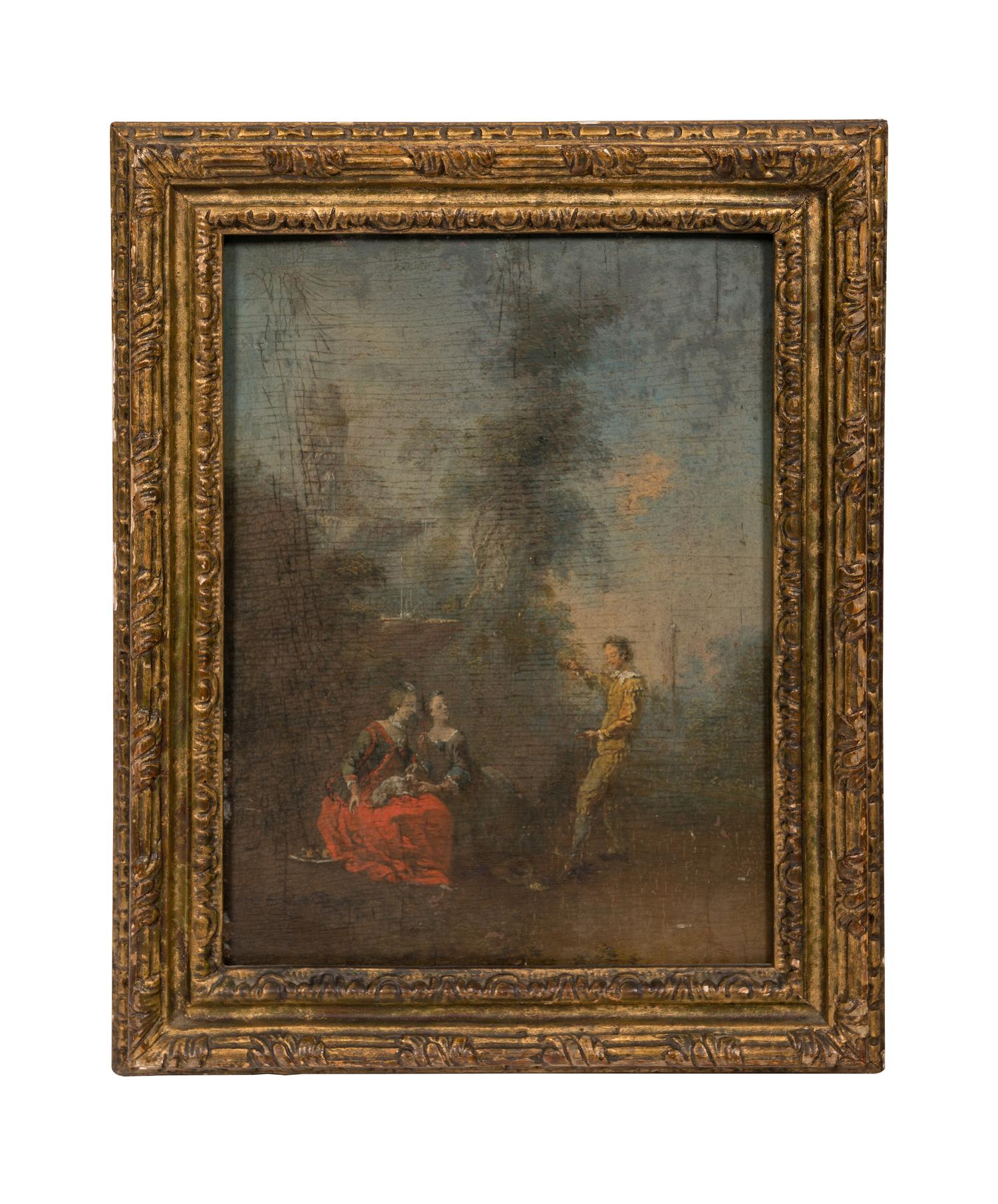 A Pair of Rococo Scenes