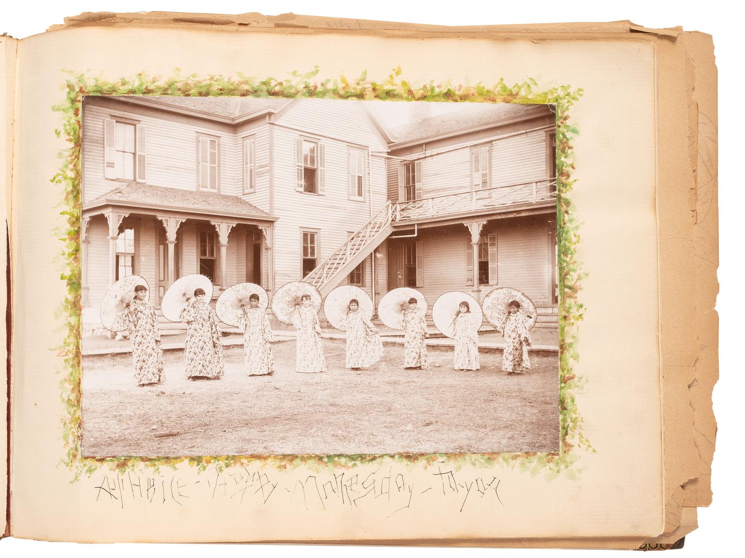 "Drawings Presented to Rev. Pius Boehm by His Little Indian Children." [Crow Creek Reservation, South Dakota.] 4 May 1899.