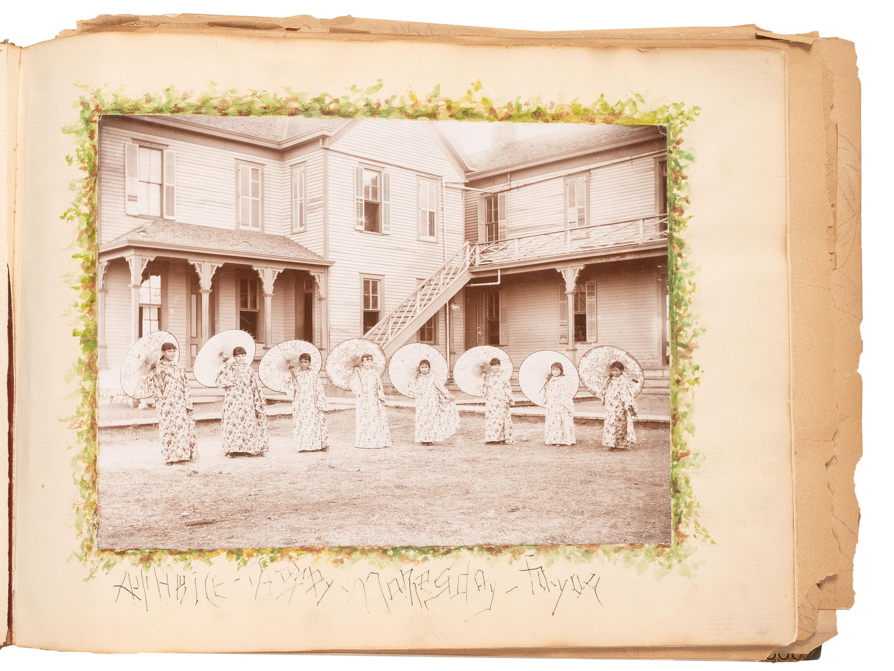 "Drawings Presented to Rev. Pius Boehm by His Little Indian Children." [Crow Creek Reservation, South Dakota.] 4 May 1899.