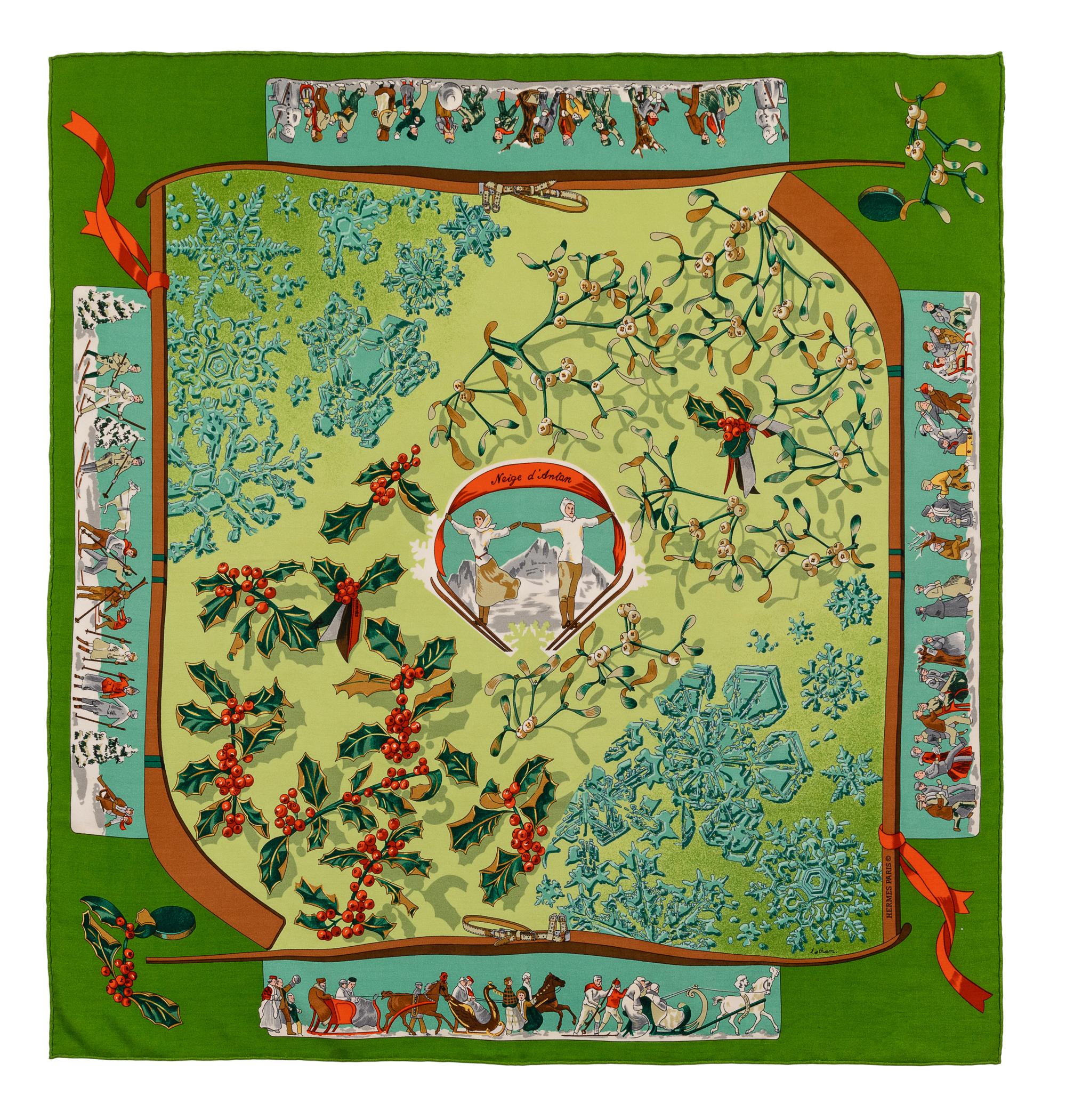 Hermès 90cm Silk Scarf 36" x 36"