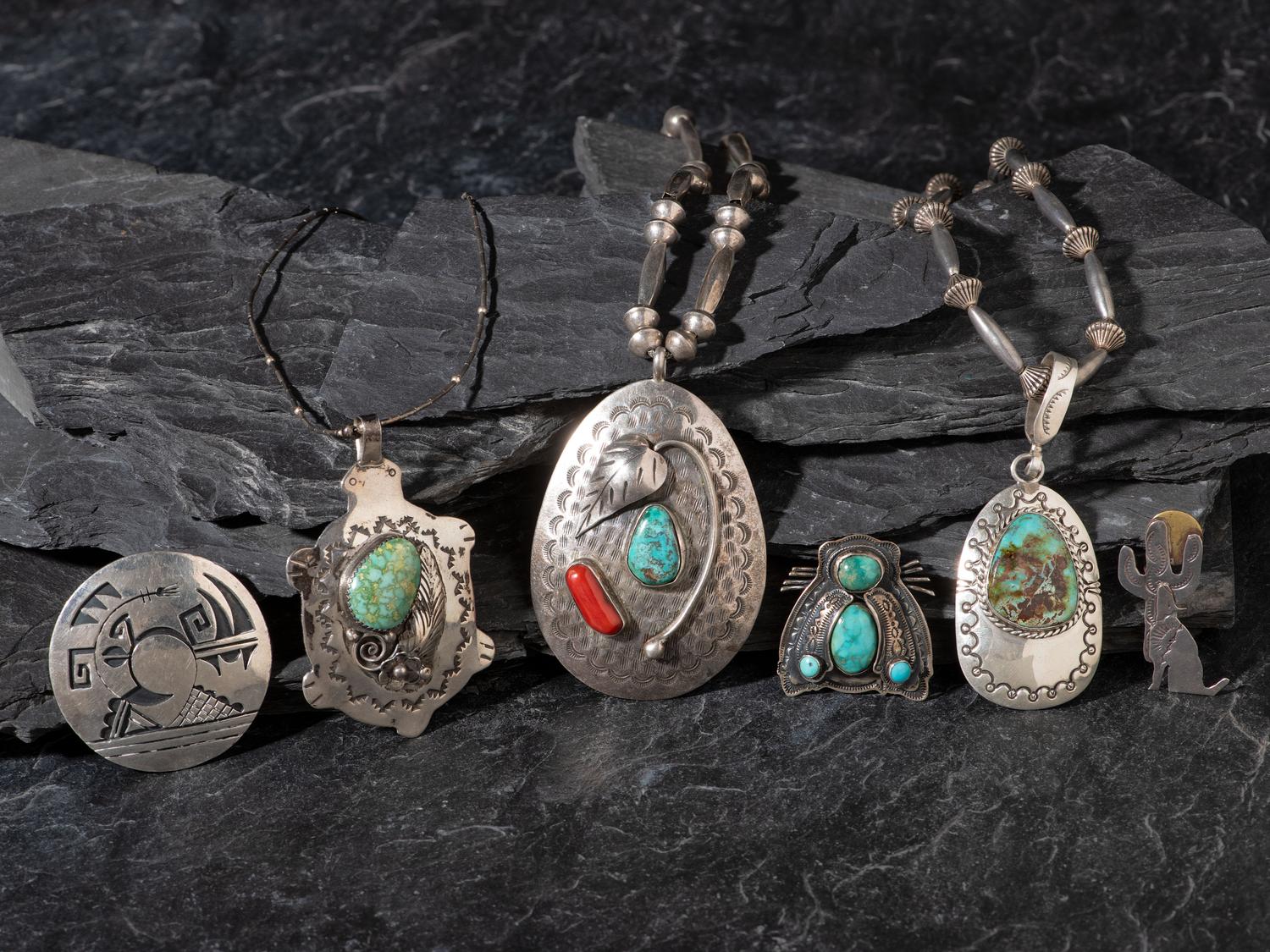 Navajo and Hopi Jewelry, PLUS