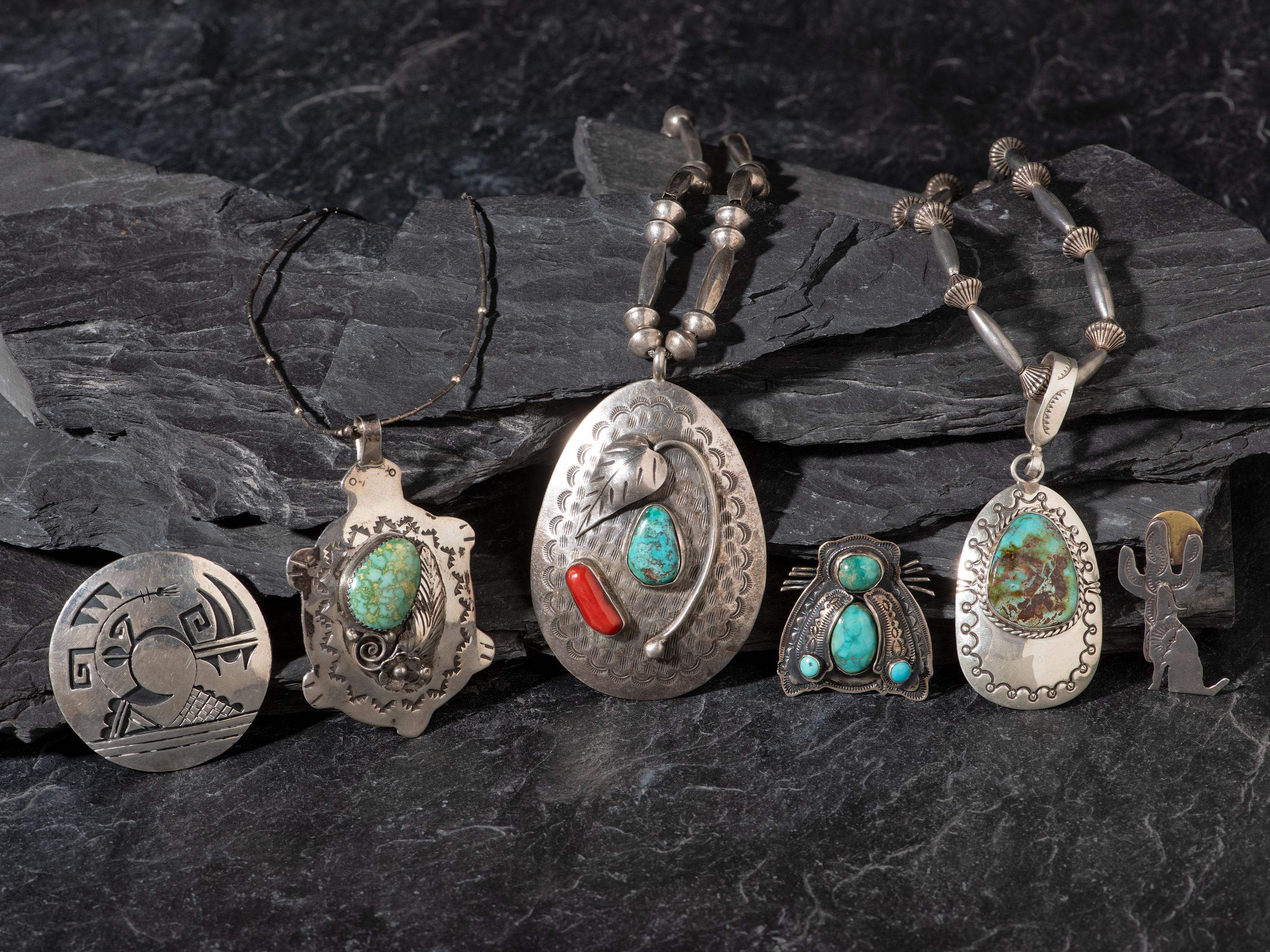 Navajo and Hopi Jewelry, PLUS