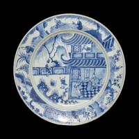 Seven Chinese Porcelain Plates, 18th Century 清中期 賞盤七件