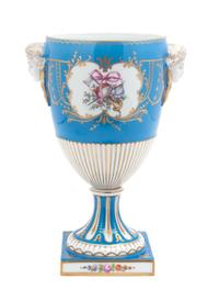 A Dresden Porcelain Urn Height 10 inches. — 19TH/20TH CENTURY