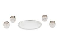 A Group of Tiffany and Co. and Asprey Silver Articles