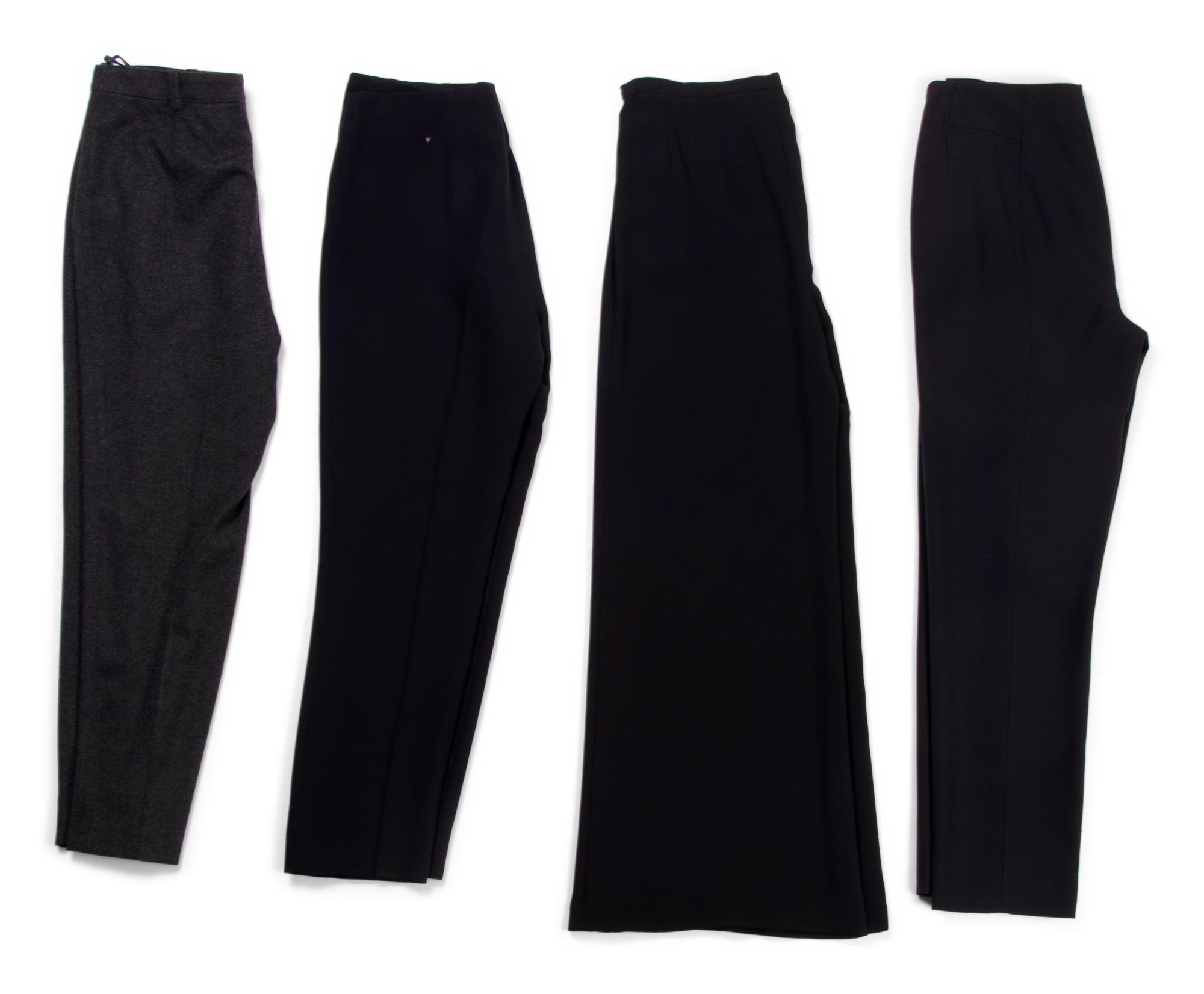 Eight Pairs of Designer Pants: One Christian Dior, One Badgley Mischka, One Loro Piana, and Four Ralph Rucci,