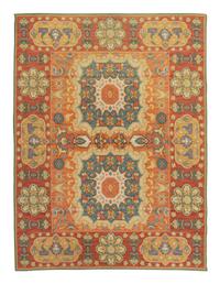 A Portuguese Needlework Rug — 20TH CENTURY