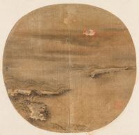 Eleven Loose Album Leaves Depicting Figures and Landscape