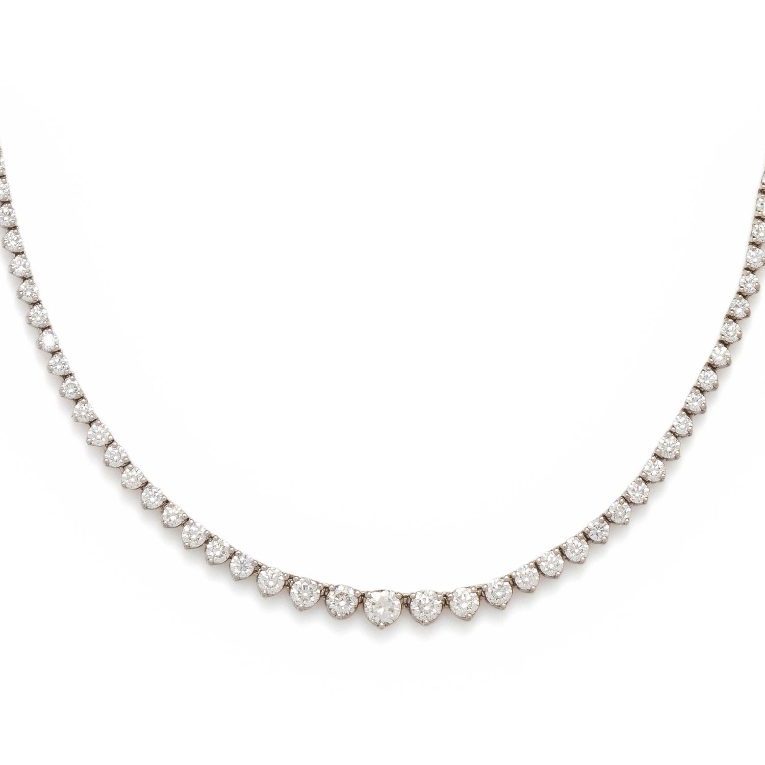 DIAMOND RIVIÈRE NECKLACE