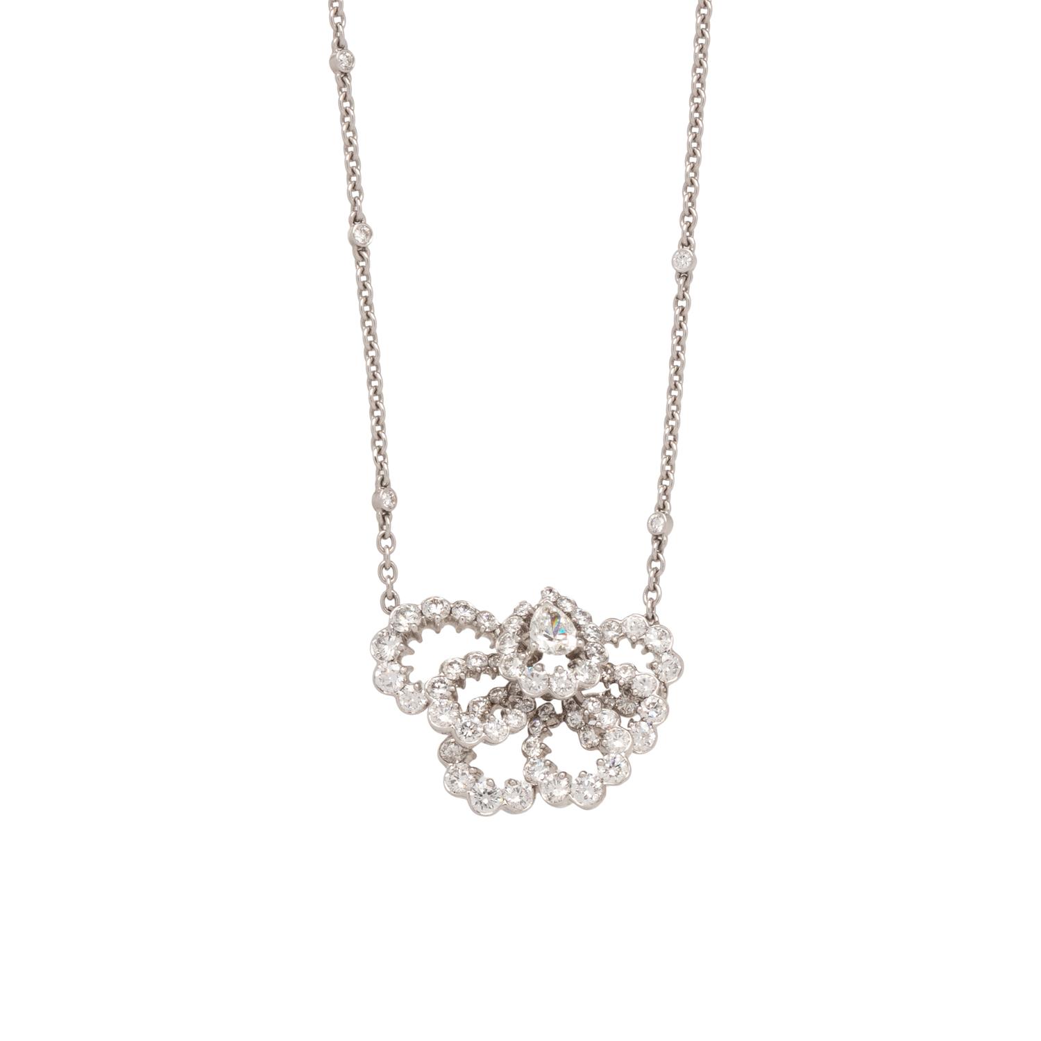 DIOR, FRENCH, DIAMOND 'COCOTTE' NECKLACE