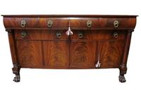 Classical mahogany sideboard probably new york, circa 1835