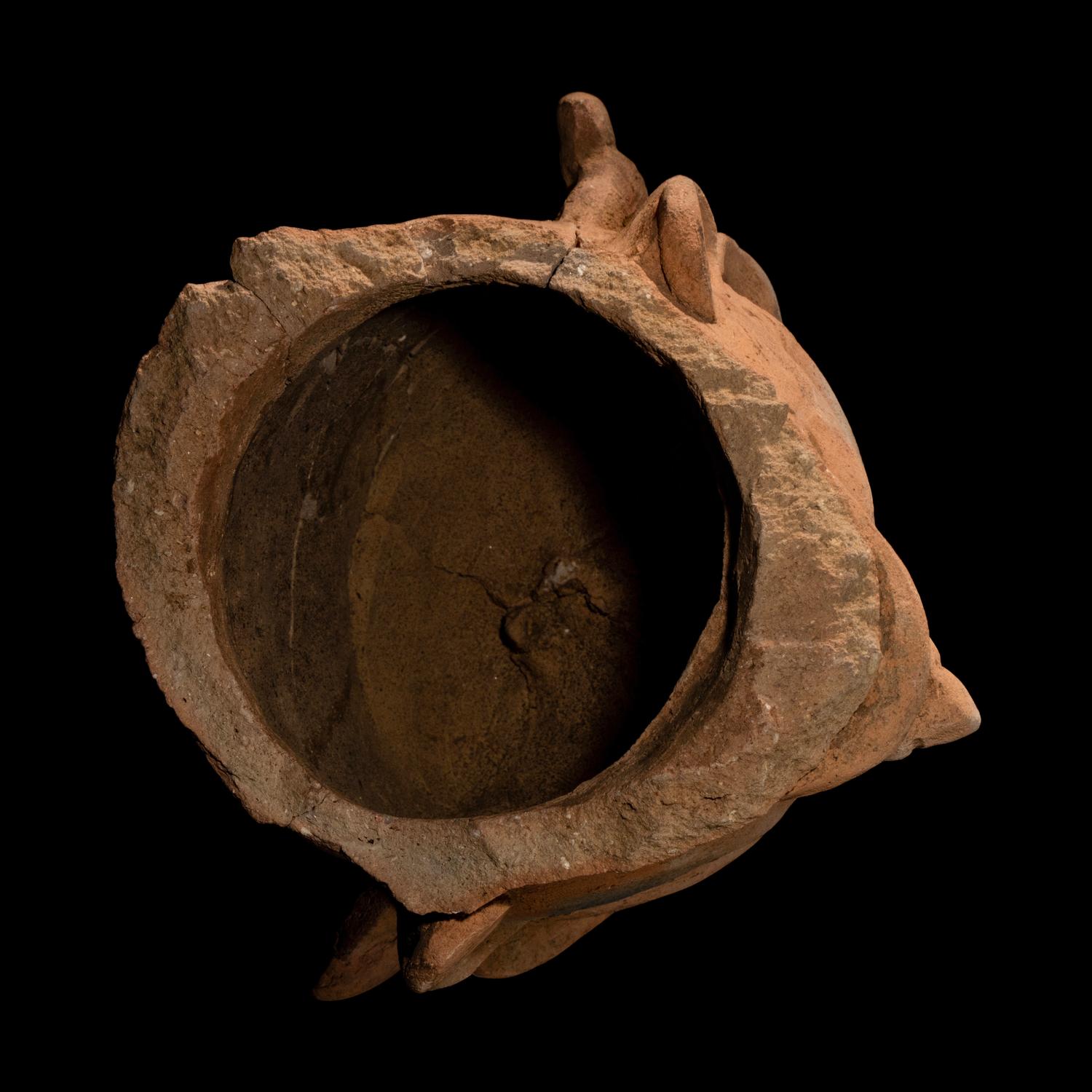 A Veracruz Terracotta Old Fire God
