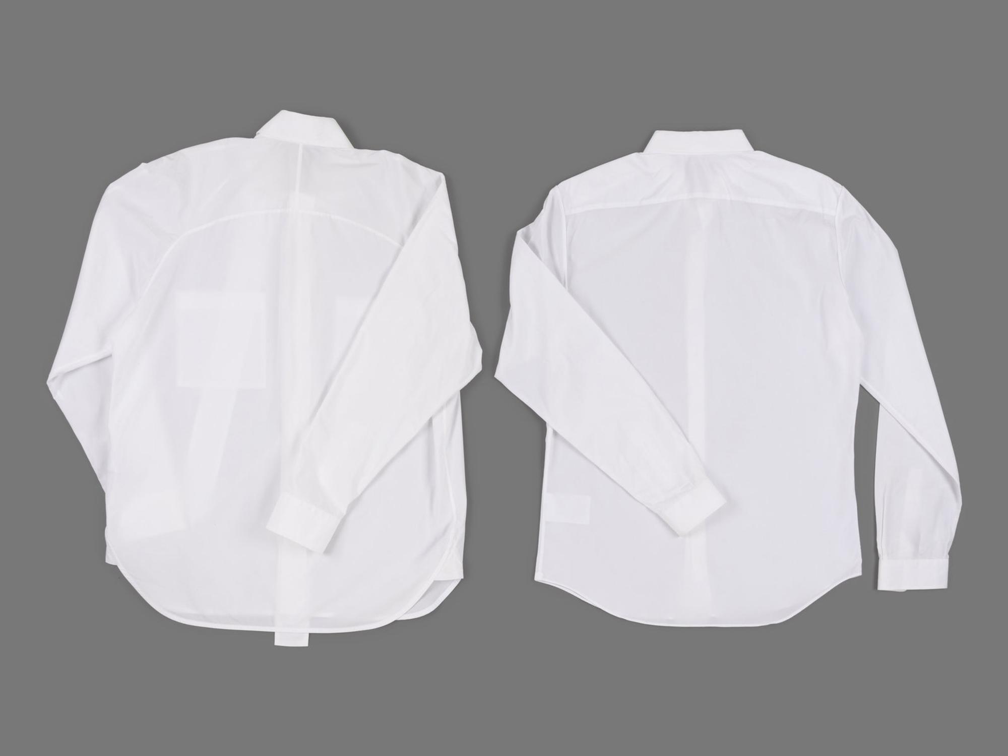 Four Men's Designer Shirts; Two Margiela, Two Valentino, c.2017 — BNY 104, 125, 110, 117