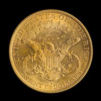 A United States 1878-S Liberty Head $20 Gold Coin