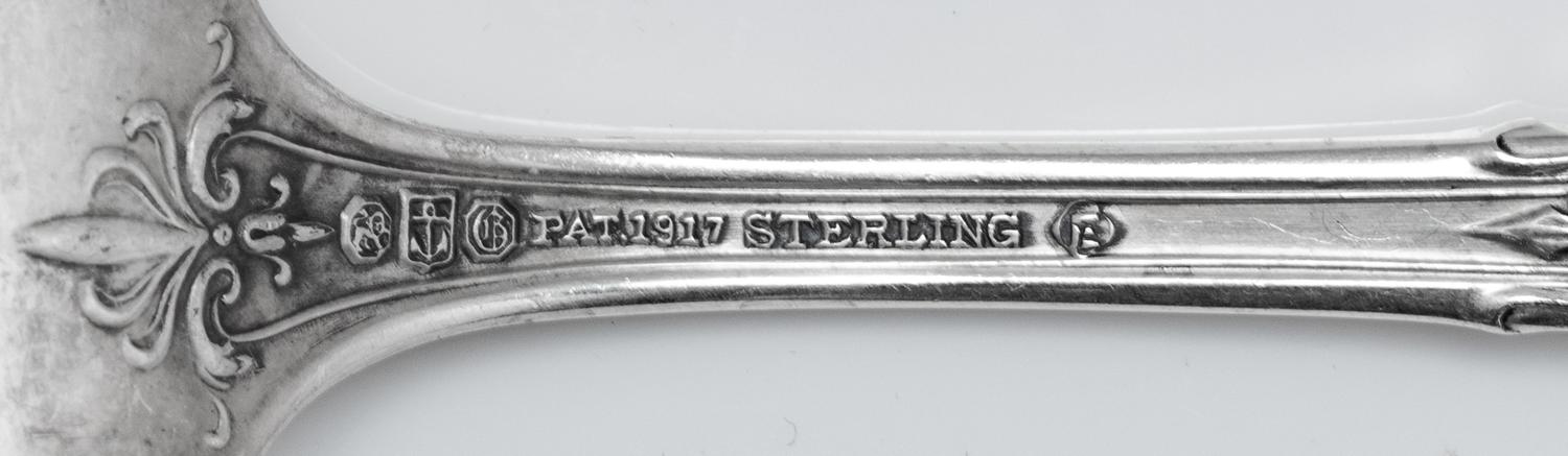 An American Cased Silver Flatware Service