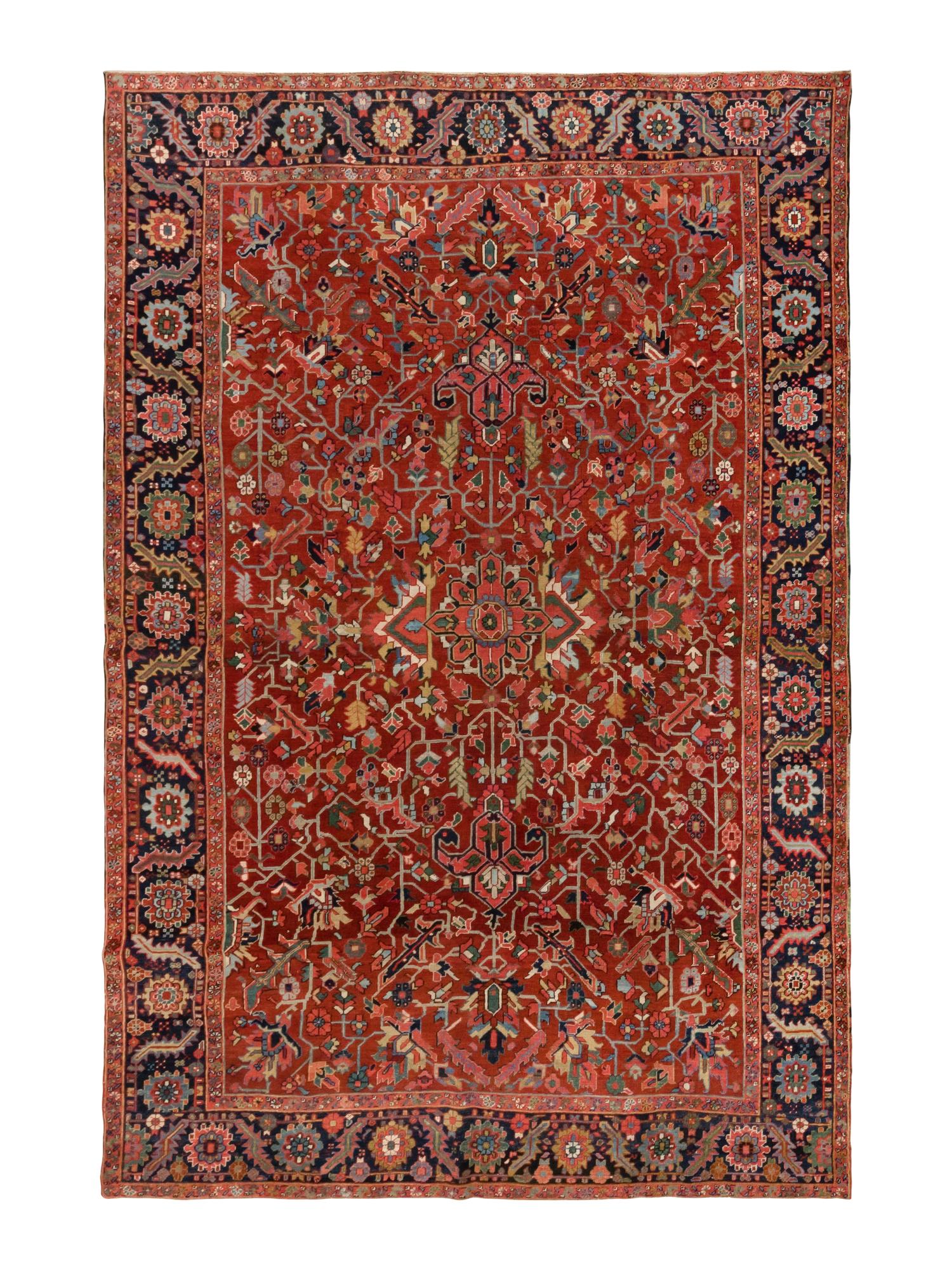 A Heriz Carpet