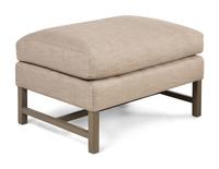 A Pair of A. Rudin Armchairs and Ottomans