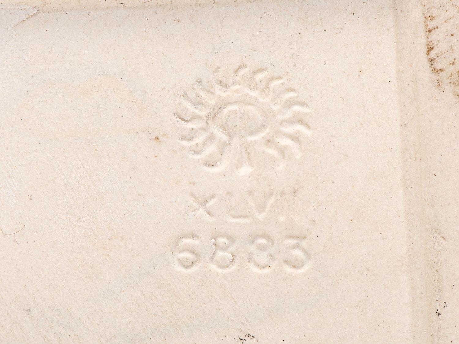 A Pair of Rookwood Pottery Monk Bookends
