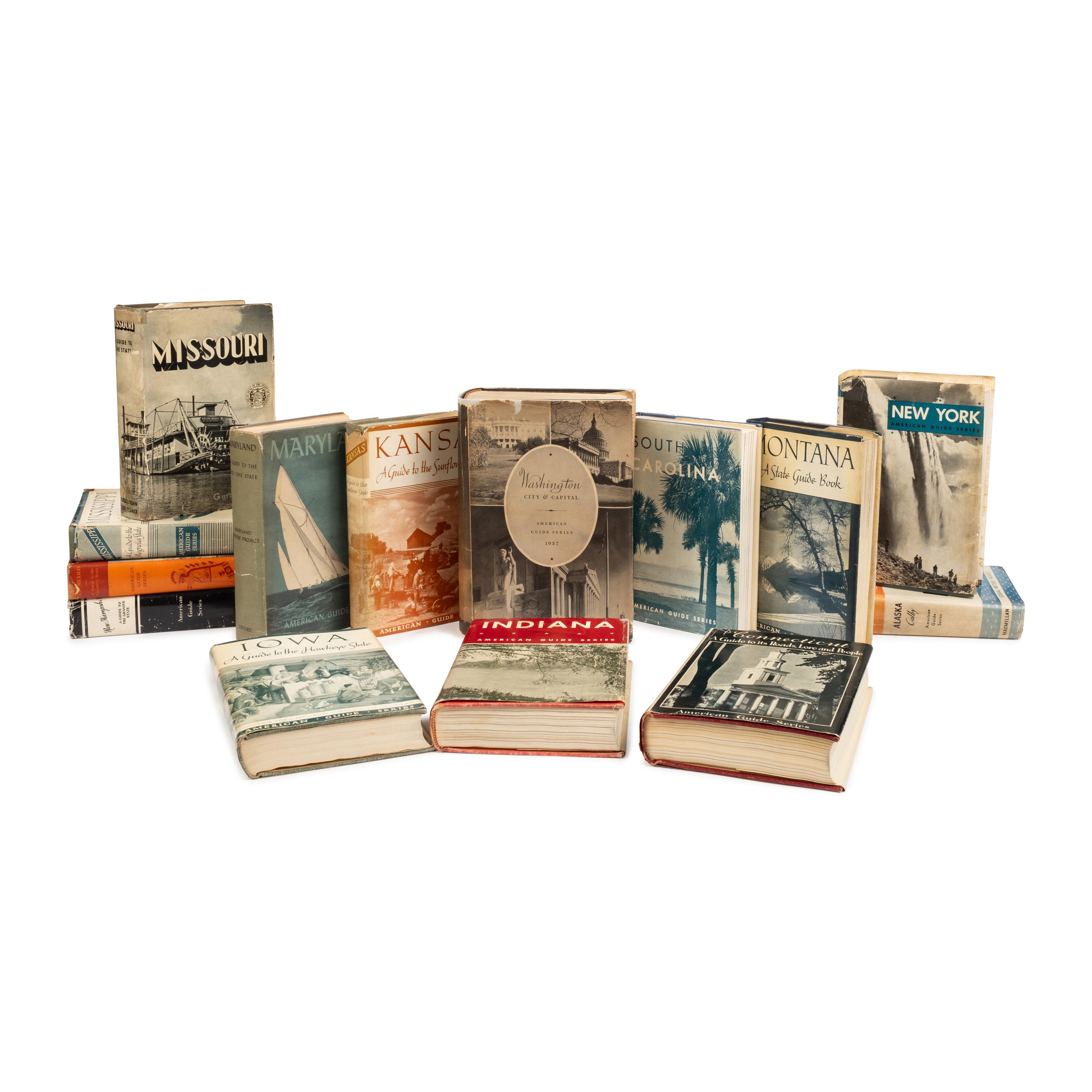 [Works Progress Administration]. A complete run of the American Guide Series. [New York, Portland, Chicago, Washington, D.C, et al: V.p.], 1937-1941.