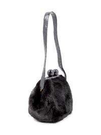 Nancy Gonzalez Fur & Leather Bag