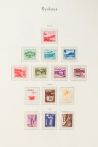 A Collection of Ryukyu Island Postage Stamps — LEUCHTTURM-BRIEFMARKENALBUM