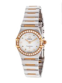 OMEGA, STAINLESS STEEL, YELLOW GOLD AND DIAMOND REF. 1365.71.00 'CONSTELLATION MY CHOICE' WRISTWATCH