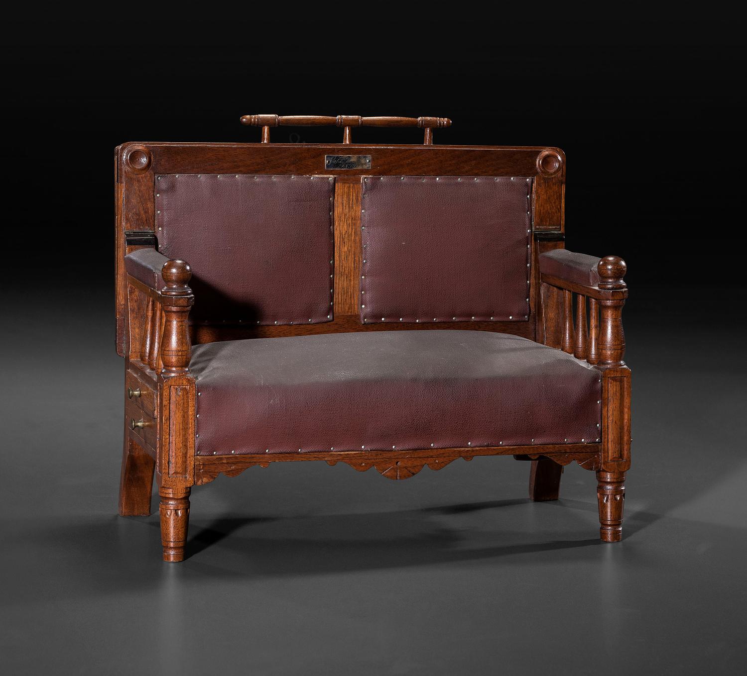 A Salesman's Sample or Patent Model of a Physician's Table