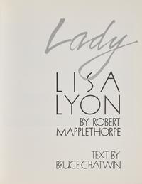 [Photography] Mapplethorpe, Robert. Lady Lisa Lyon