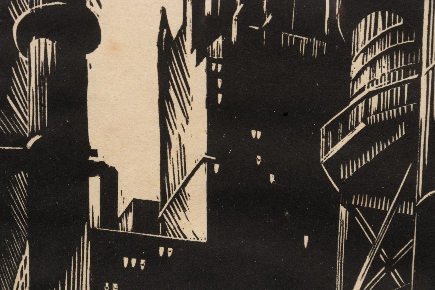A pair of prints ( Merchandise Mart; Methodist Church )