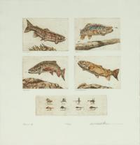 Two Fly Fishing Lithographs