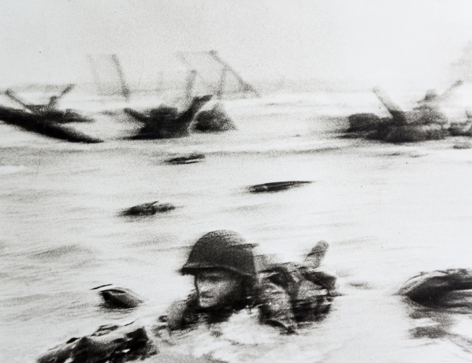 Robert Capa, (Hungarian, 1913-1954), D-Day, June 6, 1944