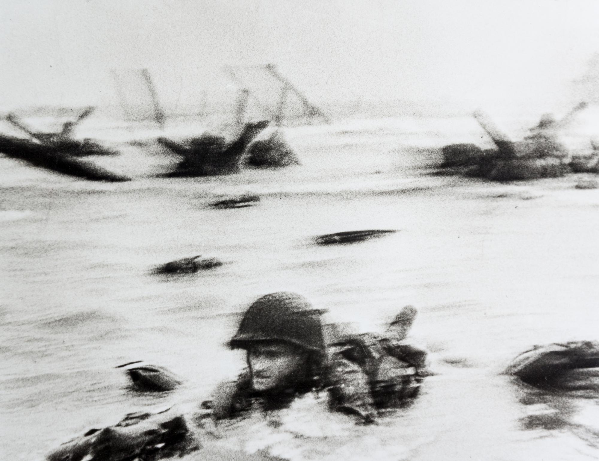 Robert Capa, (Hungarian, 1913-1954), D-Day, June 6, 1944