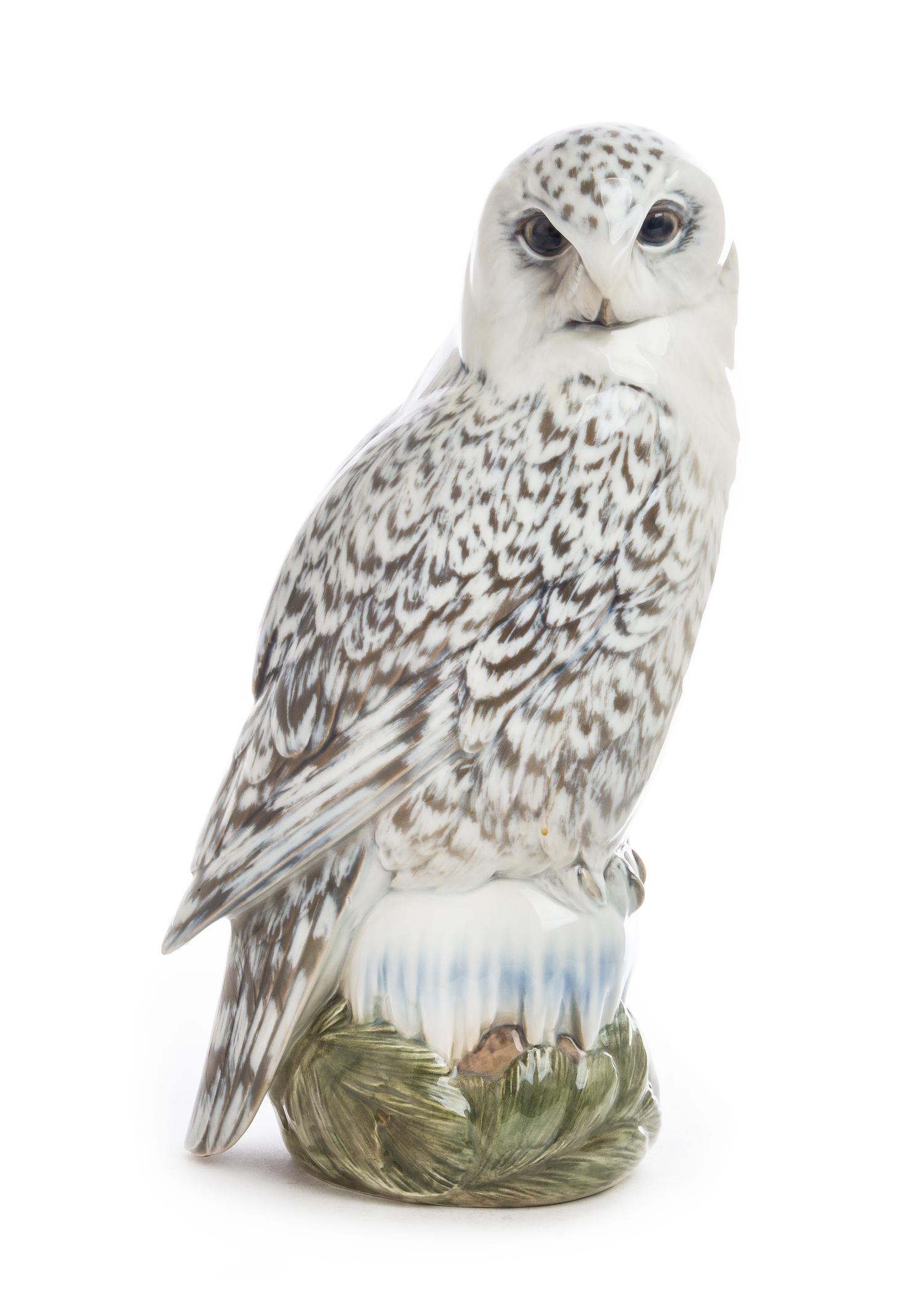 A Royal Copenhagen Porcelain Ornithological Figure Height 15 1/2 inches. — 20TH CENTURY